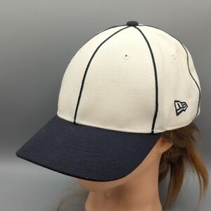 Vintage Chicago White Sox MLB New Era Pinstripe Hat Cap OSFA Wool Blend RARE